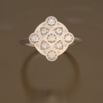bague or blanc ronds et triangles 01